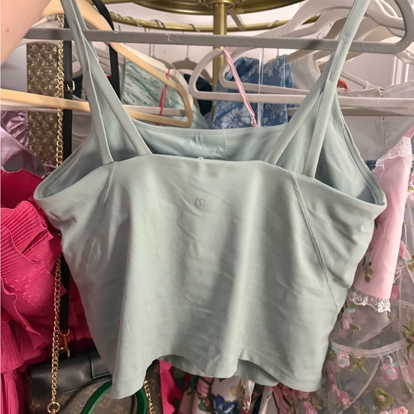 Lululemon Athletica Green Fitted Sleeveless Camisole - Picture 2 of 3